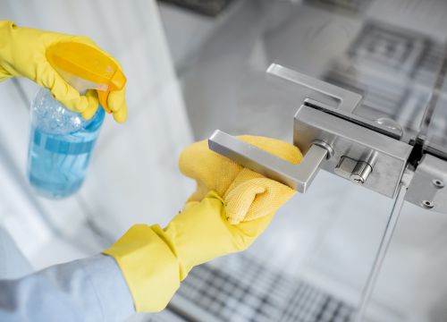 Tile grout deep cleaning