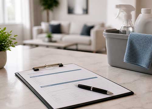 Request cleaning estimate Pomas New York