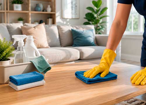 Living room regular cleaning New York